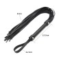 Black Adult Leather Flogger