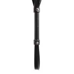 Black Adult Leather Flogger