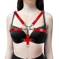 Chest Belt With Cross Pendant