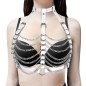 Layered Chain Bra Harness In Multiple Colors