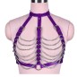 Layered Chain Bra Harness In Multiple Colors