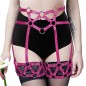 SM517 Criss Cross Revited Waist Leg Harness Strap