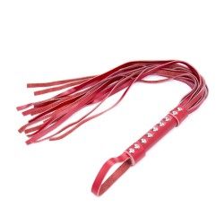 Bondage Flogger With 9 Nails Handle