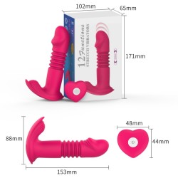 Rhythm Thrusting Strap-ons Vibrator