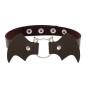 Bat Vampire Leather Collar