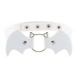 Bat Vampire Leather Collar