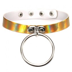 Big O Ring Pendant Collar - Laser