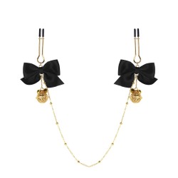 Bow Bell U Shape Nipple Clip Chain