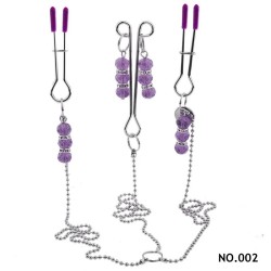 Beaded U Shape Nipple Clit Clip