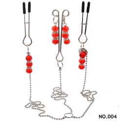 Beaded U Shape Nipple Clit Clip