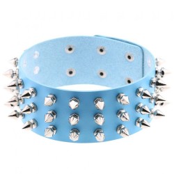 Three Row Tapered Studded Collar