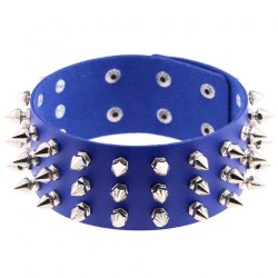 Three Row Tapered Studded Collar