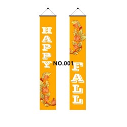 D711 Happy Fall Thanks Giving Door Banner