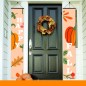 D711 Happy Fall Thanks Giving Door Banner