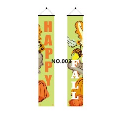 D711 Happy Fall Thanks Giving Door Banner