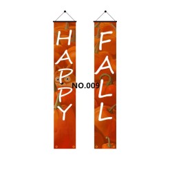 D711 Happy Fall Thanks Giving Door Banner