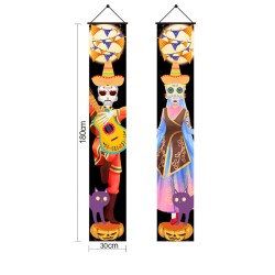 D713 Halloween Door Banner