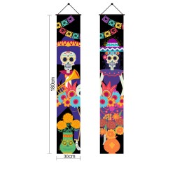 D713 Halloween Door Banner