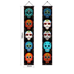 D713 Halloween Door Banner