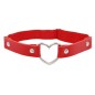 SM906 Heart Ring Leather Leg Strap