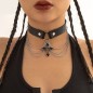 O Ring Cross Pendant Collar