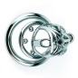 Hex Screw Chastity Lock Cage With Anti-drop Ring