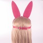 SM61 Faux Leather Long Ear Bunny Mask