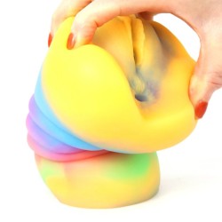 Luminous Colorful Silicone Pocket Vagina -17