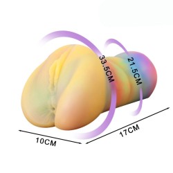 Luminous Colorful Silicone Pocket Vagina -16