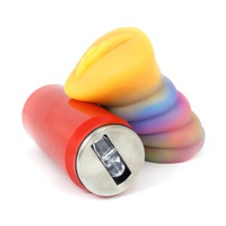 Luminous Colorful Silicone Pocket Vagina -12