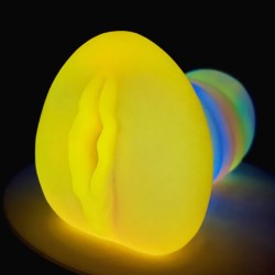 Luminous Colorful Silicone Pocket Vagina -12