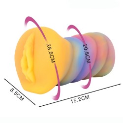 Luminous Colorful Silicone Pocket Vagina -12