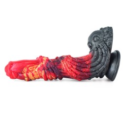 Dragon Color Silicone Dildo - 09