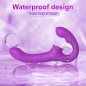 Rose Clit Stimulator Dual Motor Shock Panty Vibrator