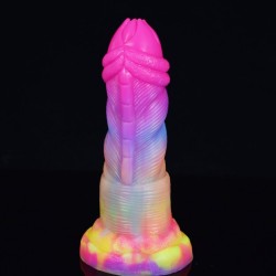 Luminous Silicone Dildo - 17