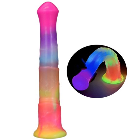 Luminous Silicone Butt Plug  - 16