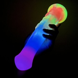 Luminous Silicone Butt Plug  - 16