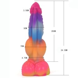 Luminous Silicone Dildo - 15