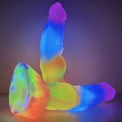 Luminous Silicone Dildo - 15