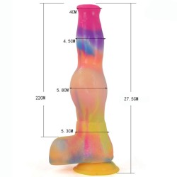 Luminous Silicone Dildo - 14