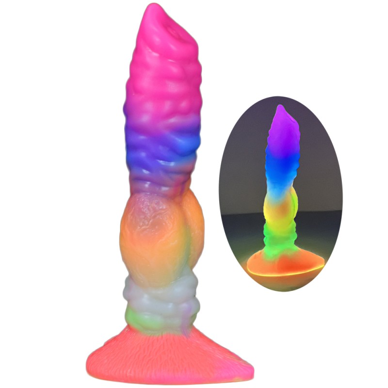 Luminous Silicone Dildo - 12