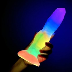 Luminous Silicone Dildo - 12