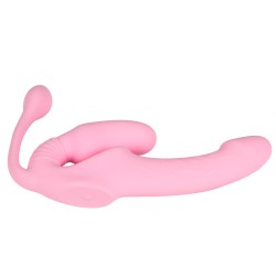 Clit Anal Vibrator G-Spot Dildo Strap On