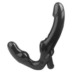 Double-heads Strap-on Dildo Vibrator