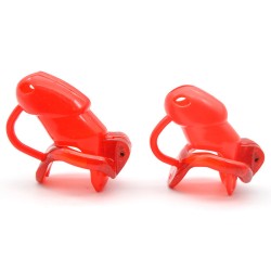 HT Ⅲ Silicone Cage Chastity Device