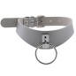 O-ring Trendy PU Leather Neck Collar