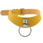 O-ring Trendy PU Leather Neck Collar