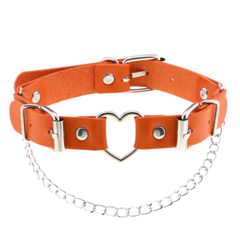 One Chain Love Ring Collar