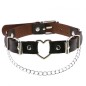 One Chain Love Ring Collar