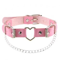 One Chain Love Ring Collar